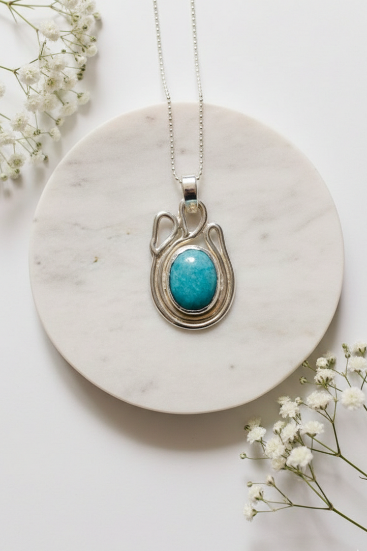 COLLANA AMAZZONITE