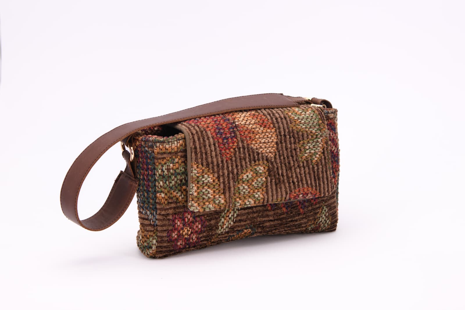 BORSA FIORI E VELLUTO